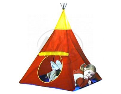 Indiánský stan červený