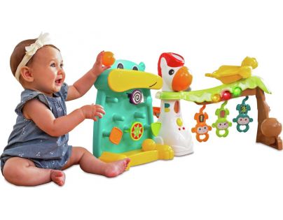 Infantino Hrací pult s loptičkami 4v1 Grow with Me