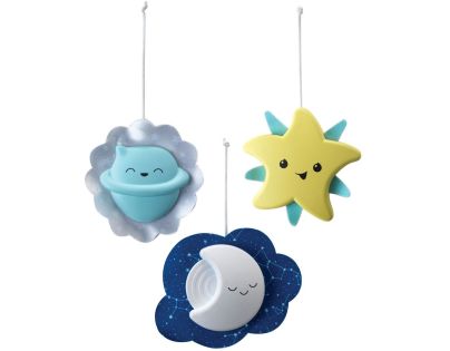 Infantino Hudobný kolotoč s projekciou 3v1 zelený