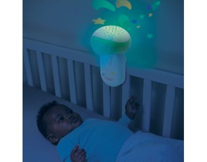 Infantino Hudobný kolotoč s projekciou 3v1 zelený