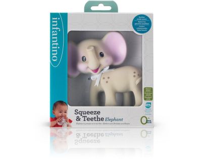 Infantino Hryzátko prírodný kaučuk Slon