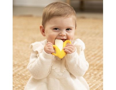 Infantino Hryzátko silikónové Banán