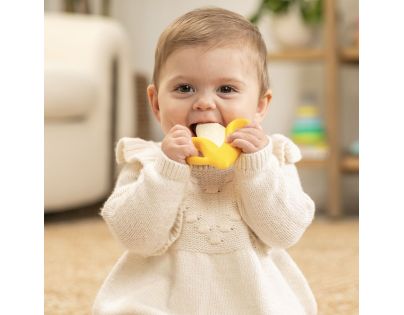 Infantino Hryzátko silikónové Banán