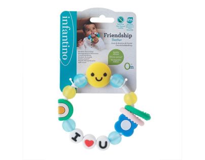 Infantino Hryzátko silikónové Friendship