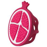 Infantino Hryzátko silikónové Granátové jablko