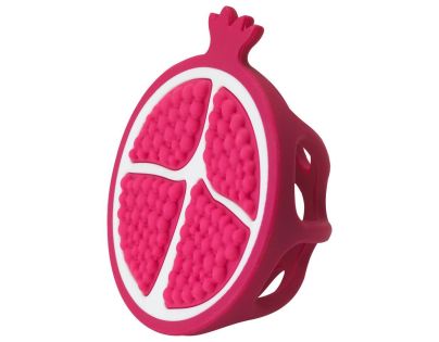 Infantino Hryzátko silikónové Granátové jablko