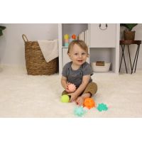 Infantino Loptičky s textúrami Super Soft 6 ks 2