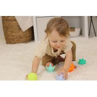 Infantino Loptičky s textúrami Super Soft 6 ks 3