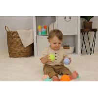 Infantino Loptičky s textúrami Super Soft 6 ks 4