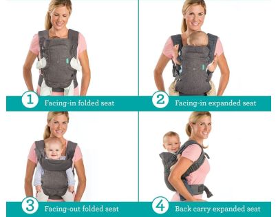 Infantino Nosič Flip 4v1 Convertible Rainbow