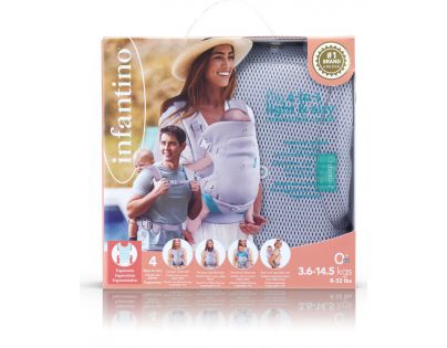 Infantino Nosítko Flip 4 v 1 Light & Airy