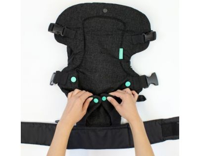 Infantino Nosítko Flip Advanced 4 v 1 dark grey