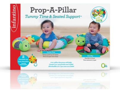 Infantino Vankúšik 2 v 1 Pre hru na brušku Húsenica - Poškodený obal