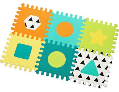 Infantino Puzzle penové Tvary 6 dielikov