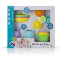 Infantino Sada hračiek do kúpeľa Spin, Squirt & Sail 5