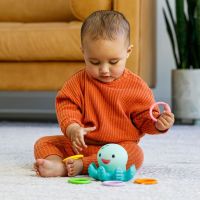 Infantino Svietiaca chobotnica s krúžkami do kúpeľa 4