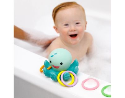 Infantino Svietiaca chobotnica s krúžkami do kúpeľa