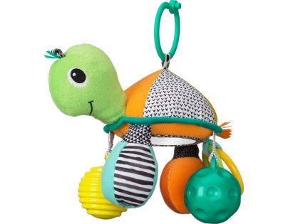 Infantino Závesná korytnačka so zrkadlom a loptičkami