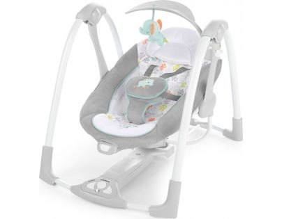 Ingenuity Hojdačka vibrujúca s melódiou Wimberly™ 2 v 1 do 9 kg