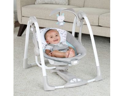 Ingenuity Hojdačka vibrujúca s melódiou Raylan 2 v 1 do 9 kg