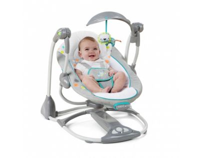 Ingenuity Houpačka konvertibilní vibrující s melodií Ridgedale 2v1