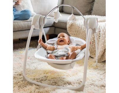 Ingenuity Hojdačka s melódiou Cuddle Lamb do 9kg