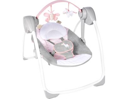 Ingenuity Hojdačka s melódiou Flora the Unicorn™ 0m+, do 9kg