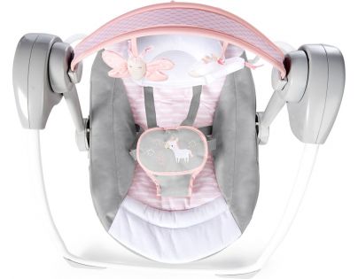 Ingenuity Hojdačka s melódiou Flora the Unicorn™ 0m+, do 9kg