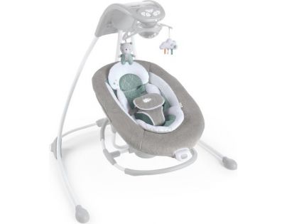 Ingenuity Hojdačka veľká s kolotočom a adaptérom Pemberton™ 2v1 do 9 kg