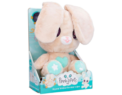 Interaktívny plyšový zajačik Peekapets 45 cm