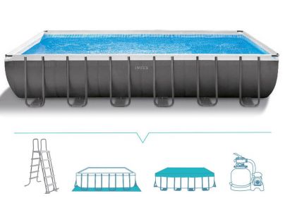 Intex 26362 Bazén obdélníkový s rámem Ultra frame 7,32 x 3,66 x 1,32 m