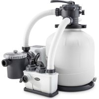 Intex 26680INT Krystal clear pieskový filter s čerpadlom a solinátor 220-24 - Poškodený obal