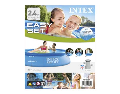 Intex 28108 Bazénový set s filtráciou 2,44 m x 61 cm