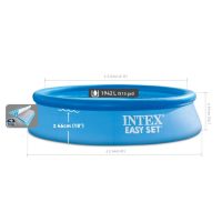 Intex 28108 Bazénový set s filtráciou 2,44 m x 61 cm 4
