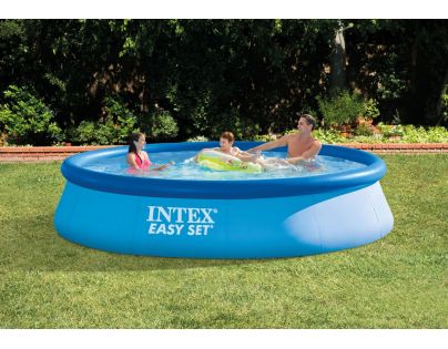 Intex 28142 Easy set Bazén 396 x 84 cm - Poškodený obal