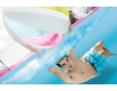 Intex 28266NP Bazén Pink Rectangular Frame 220x150x60 cm - Poškodený obal