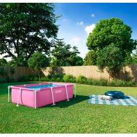 Intex 28266NP Bazén Pink Rectangular Frame 220x150x60 cm - Poškodený obal 6