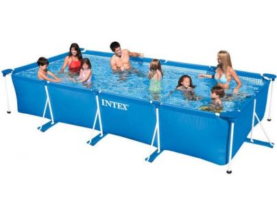 Intex 28273 Bazén obdĺžnikový s konštrukciou 450 x 220 x 84 cm - Poškodený obal