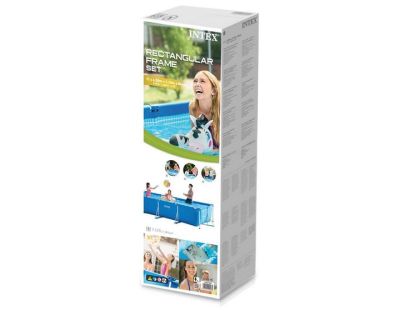 Intex 28273 Bazén obdĺžnikový s konštrukciou 450 x 220 x 84 cm - Poškodený obal