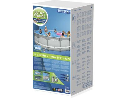 Intex 28310 Bazén s tvrzeným rámem 427 x 107 cm