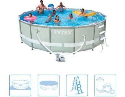 Intex 28322 Bazén s tvrzeným rámem 488 x 122 cm