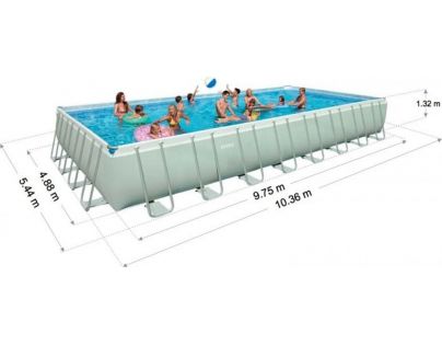 Intex 28372NP Obdélníkový bazén Ultra Frame Pool 975 x 488 x 132 cm
