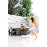 Intex 28440NP Vírivka PureSpa™ Greywood Bubble Deluxe pre 4 osoby 5