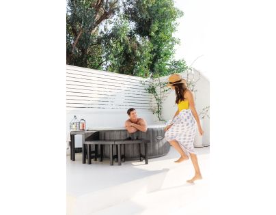 Intex 28440NP Vírivka PureSpa™ Greywood Bubble Deluxe pre 4 osoby