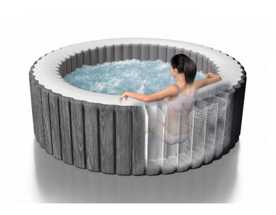 Intex 28440NP Vírivka PureSpa™ Greywood Bubble Deluxe pre 4 osoby