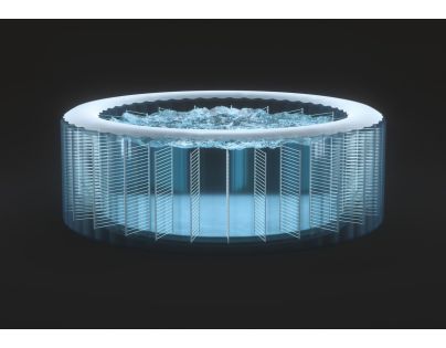 Intex 28440NP Vírivka PureSpa™ Greywood Bubble Deluxe pre 4 osoby