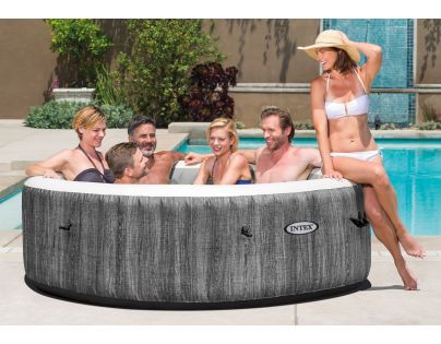 Intex 28442NP Vírivka PureSpa™ Greywood Bubble Deluxe pre 6 osôb
