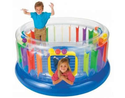 Intex 48261 Nafukovací trampolína transparentní