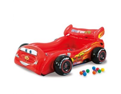 Intex 48667 Nafukovací postel Cars s míčky