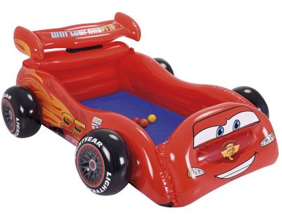 Intex 48668 Cars Nafukovací postel s míčky